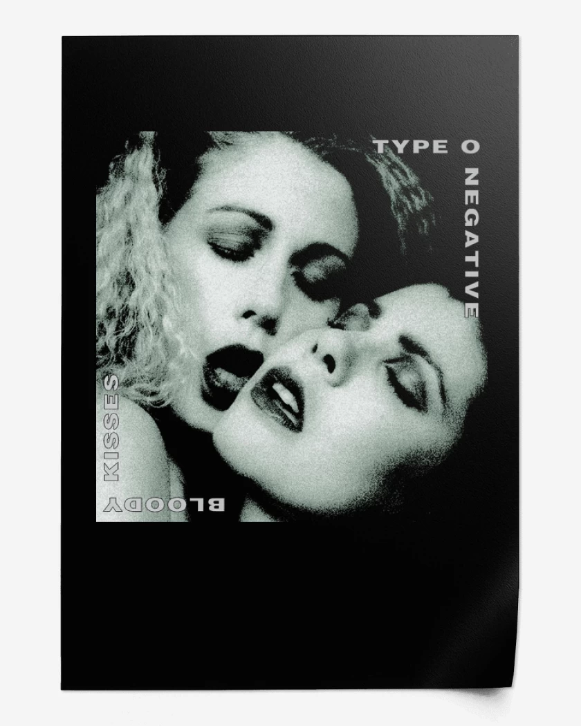 Print Bloody Kisses