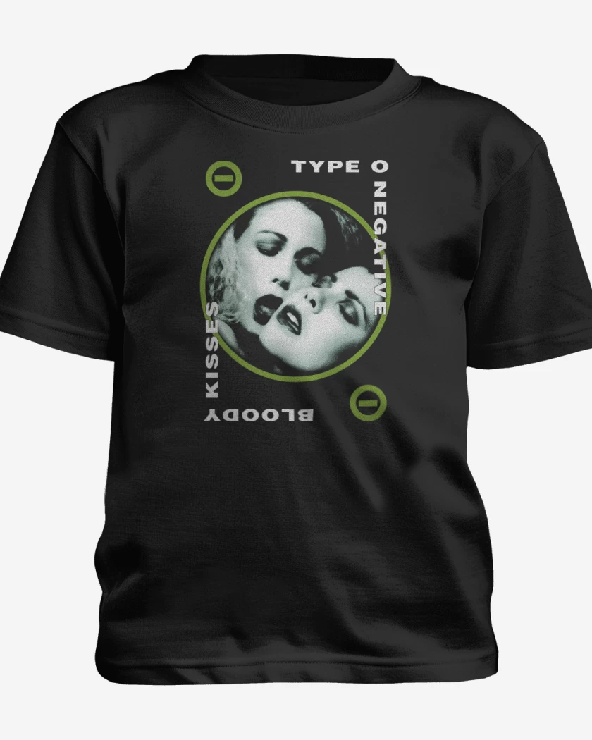 Polera de niño Negro de Bloody Kisses II
