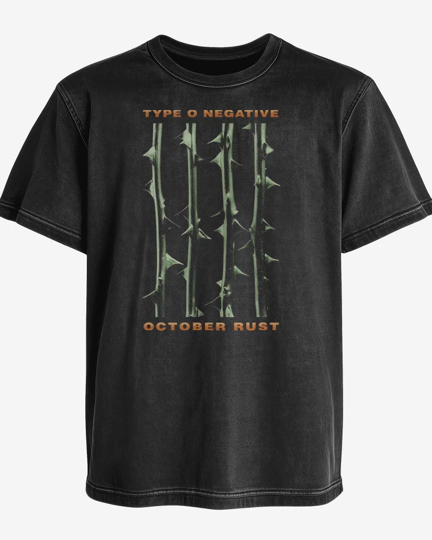 Polera desgastada October Rust