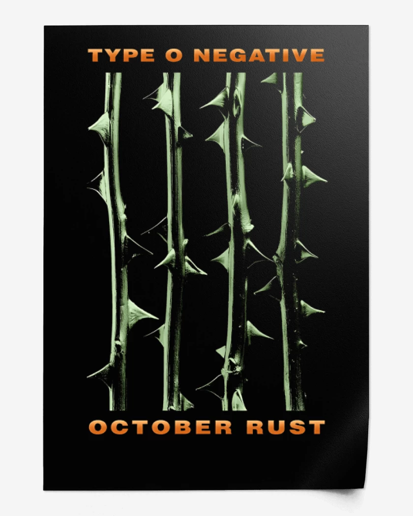 Print October Rust