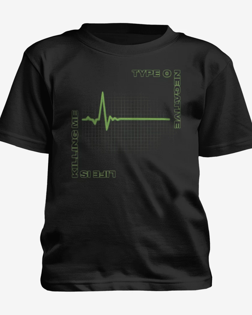 Polera de niño Negro de Life is Killing Me
