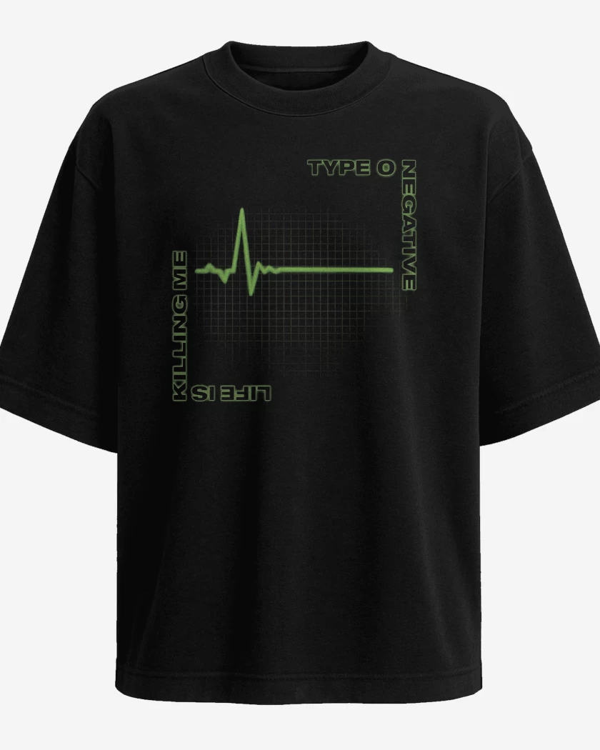 Polera Oversize Life is Killing Me