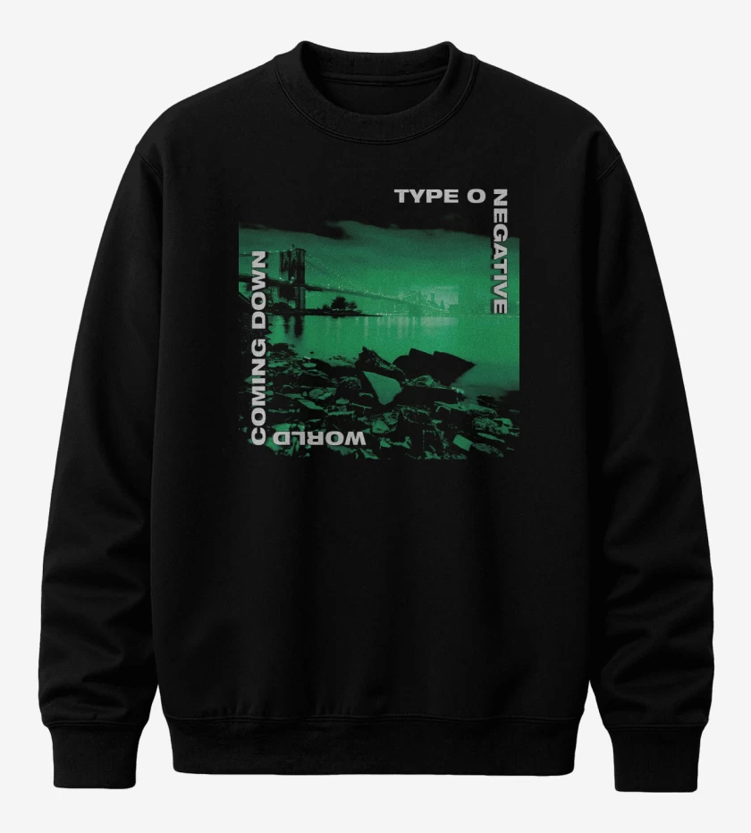 Poleron polo Negro de World Coming Down
