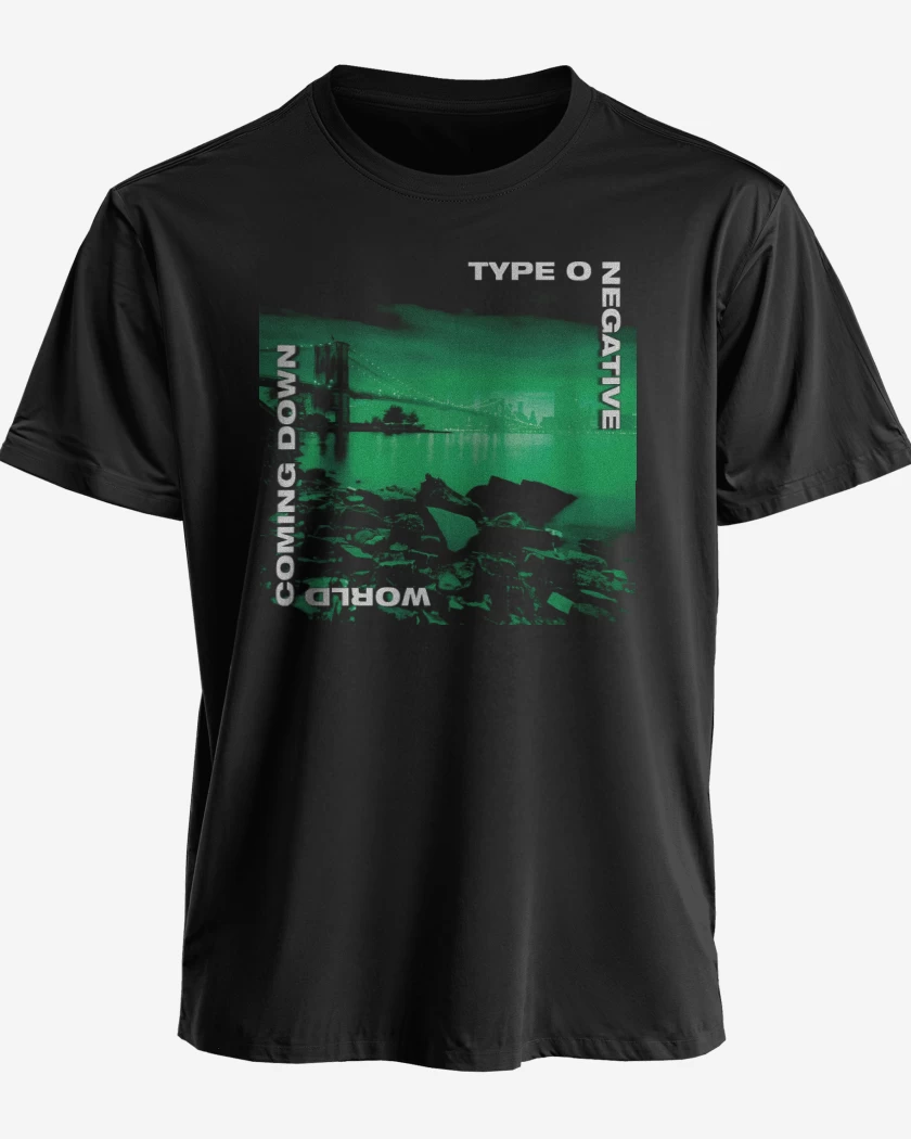Polera premium Negro de World Coming Down
