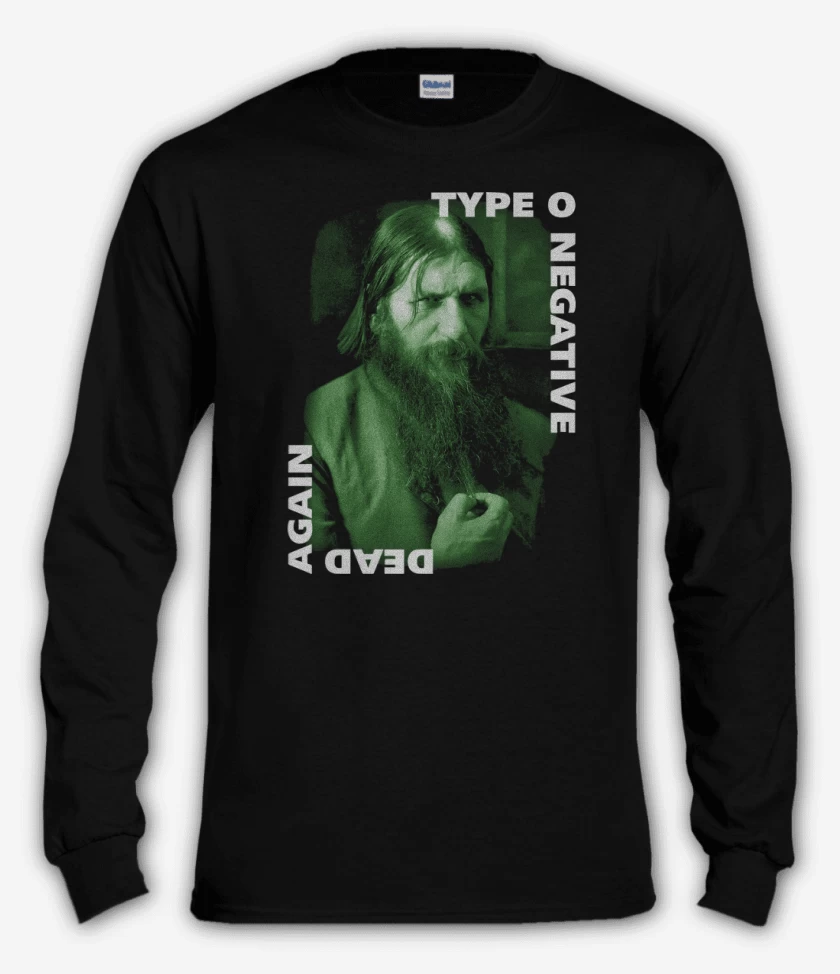Polera manga larga Negro de Dead Again 