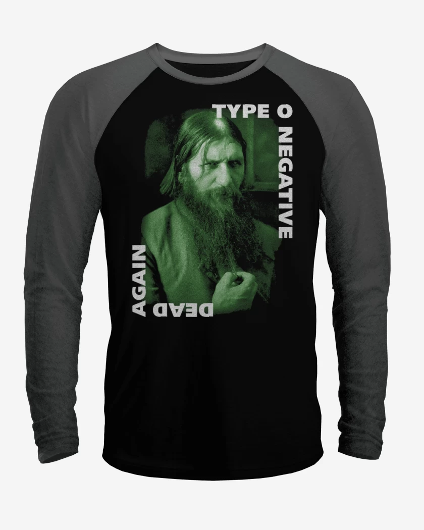 Polera Raglan Negro / Negro Heather de Dead Again 