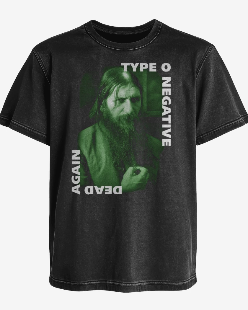 Polera desgastada Dead Again 
