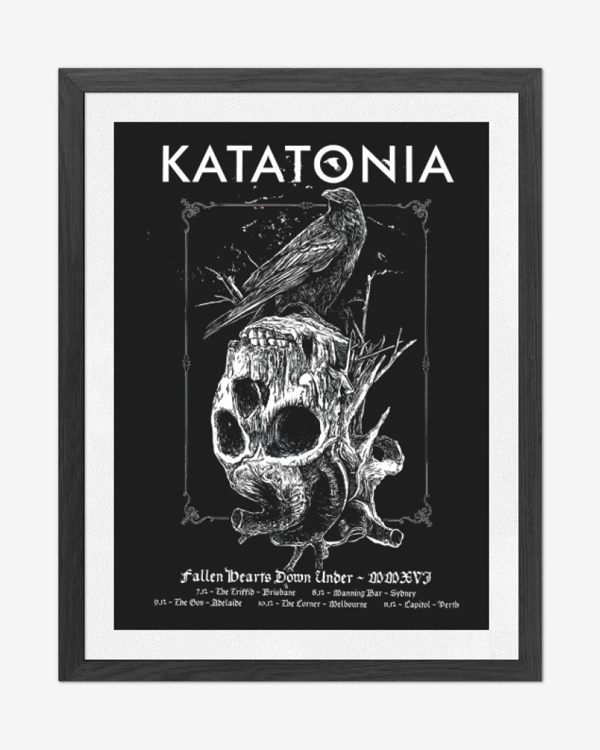 Cuadro decorativo Negro de Katatonia
