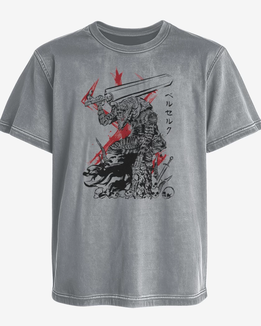 Polera desgastada Espadachín Solitario
