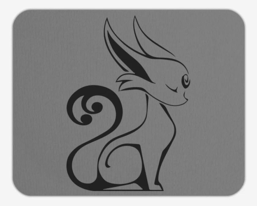 Mousepad Gris Melange de Espeon