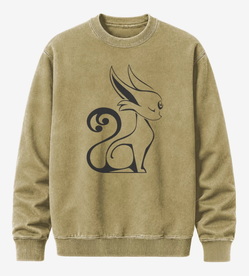 Poleron Polo Acid Wash Beige de Espeon