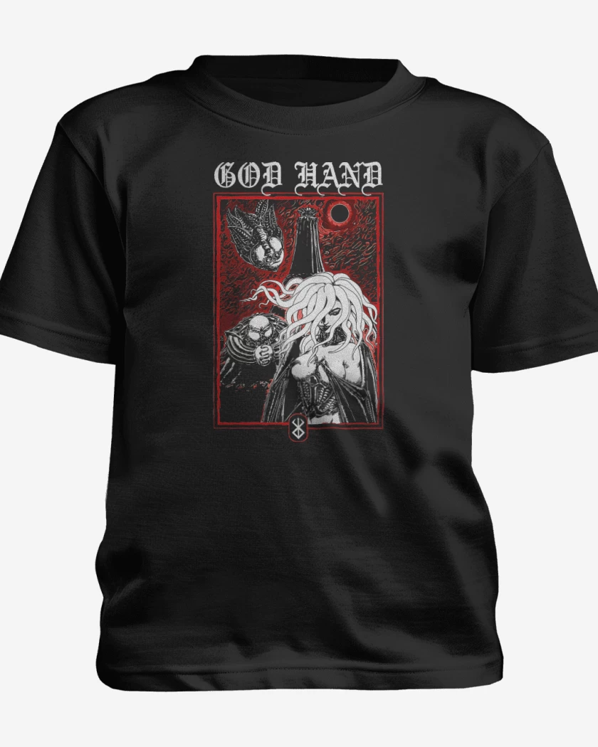 Polera de niño Negro de God Hand