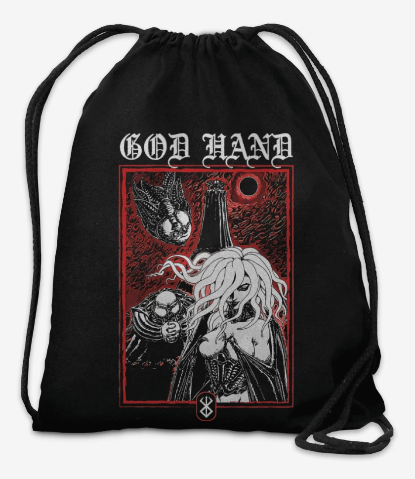 Mochila Negro de God Hand