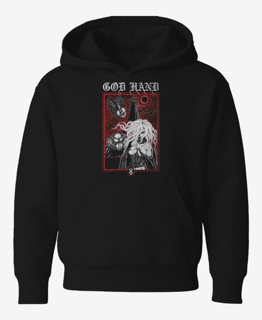 Poleron de niño Negro de God Hand