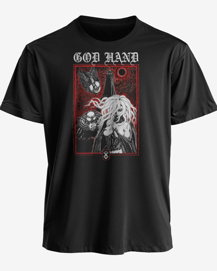 Polera premium Negro de God Hand