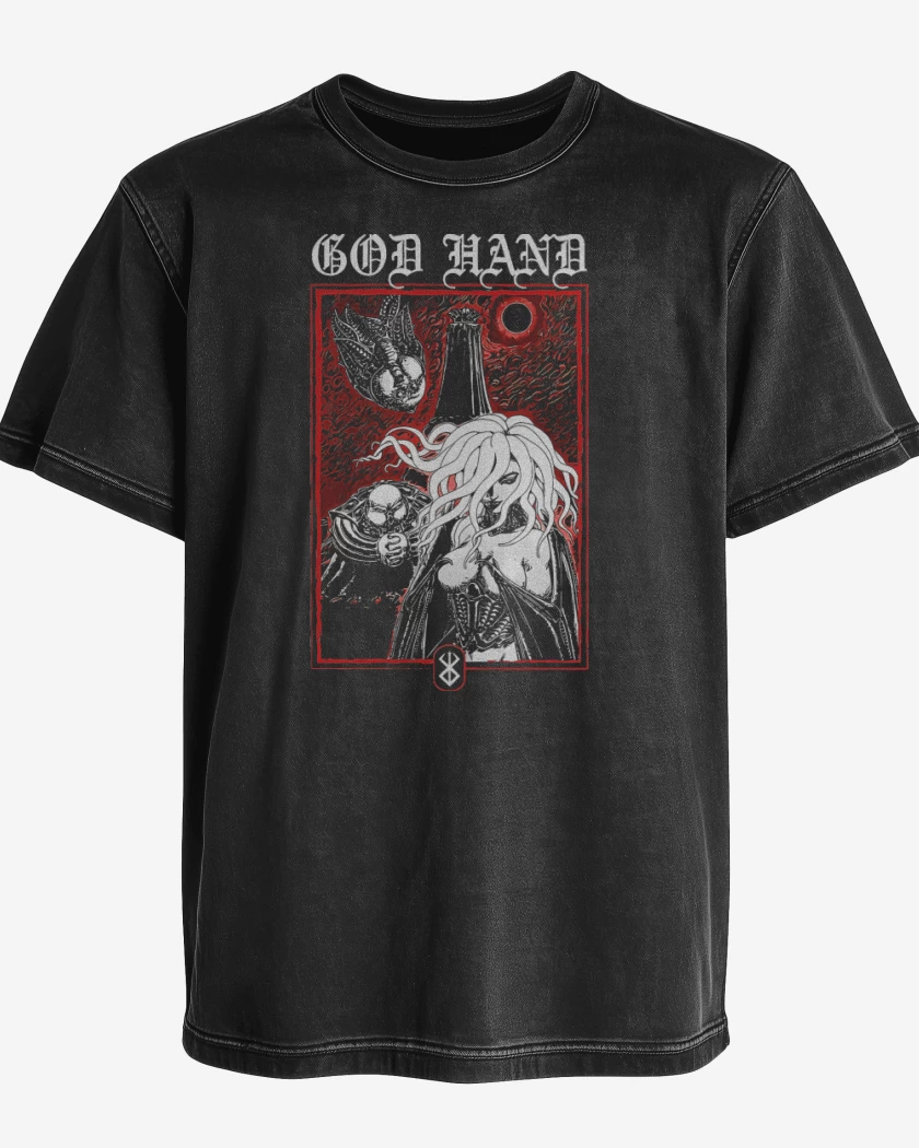 Polera desgastada God Hand