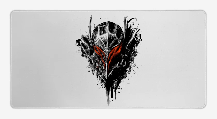 Mouse pad Gamer Blanco de Black Warrior