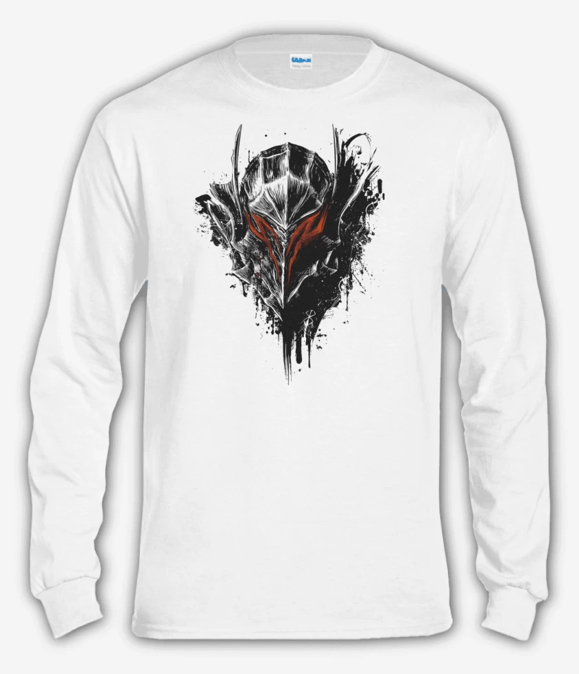 Polera manga larga Blanco de Black Warrior