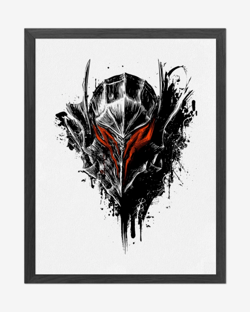 Cuadro decorativo Blanco de Black Warrior