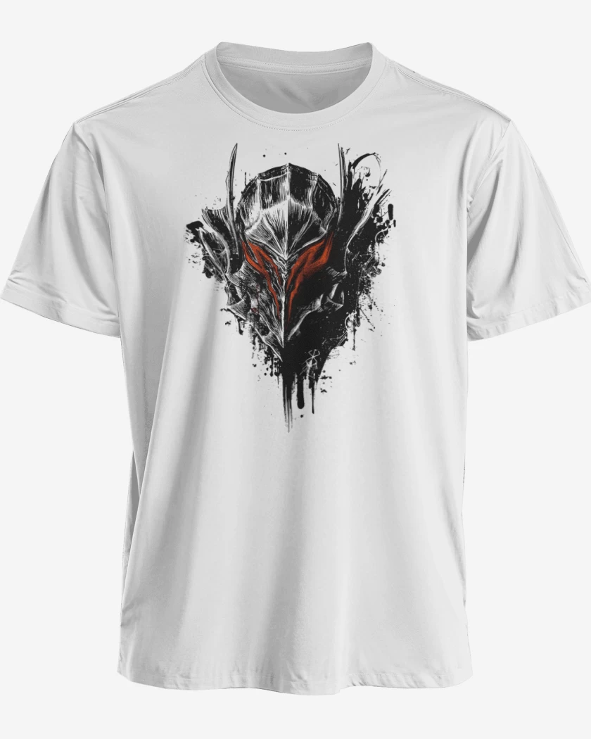 Polera premium Blanco de Black Warrior