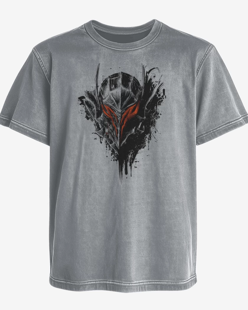 Polera desgastada Black Warrior