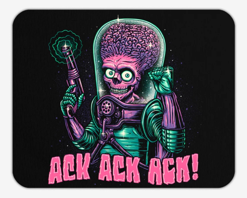 Mousepad Mars Ack Ack AtAck