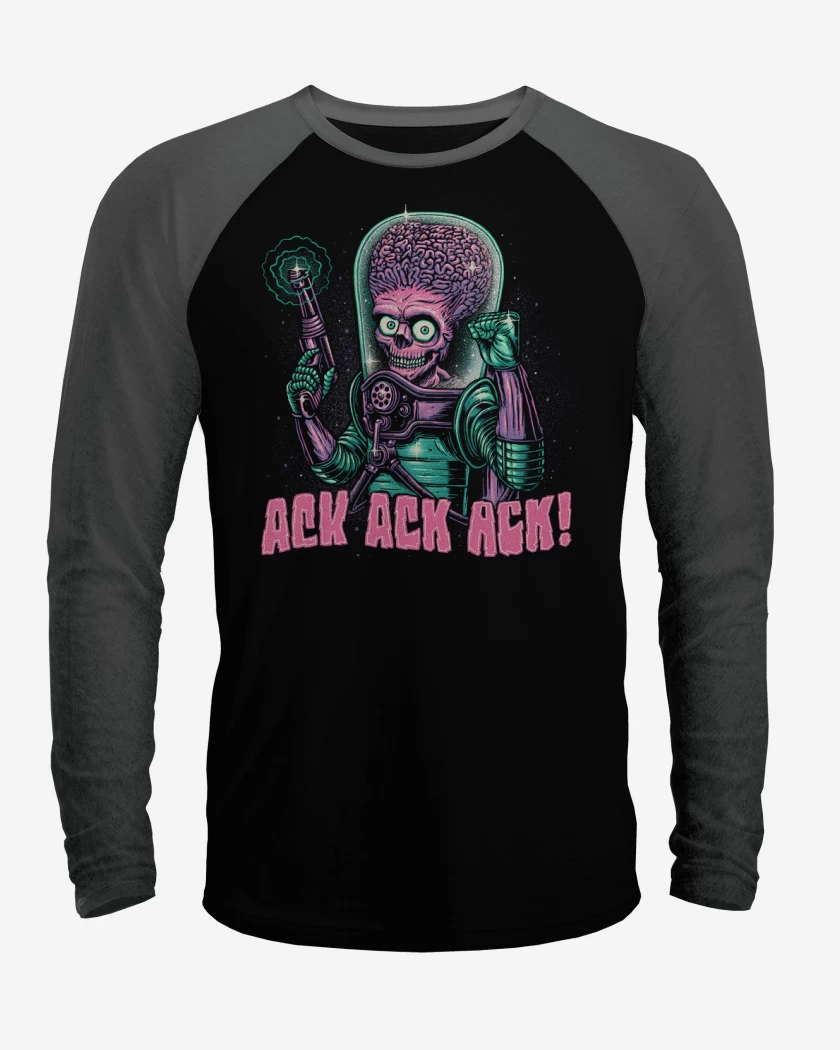 Polera Raglan Mars Ack Ack AtAck