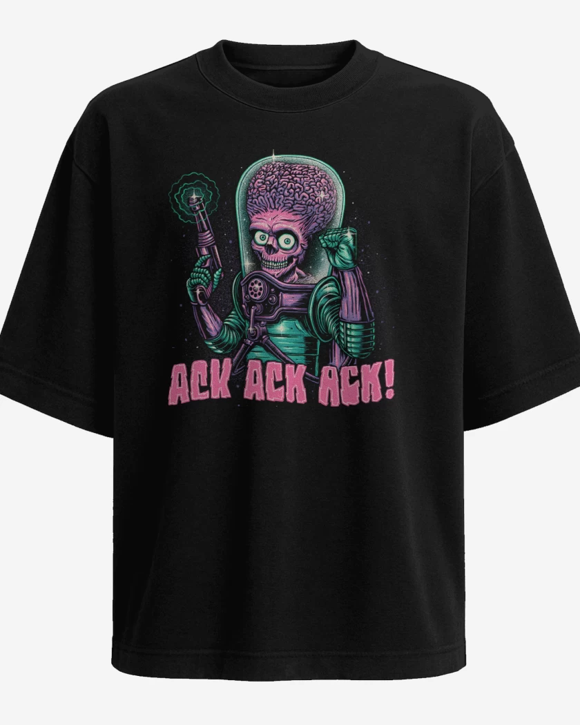 Polera Oversize Mars Ack Ack AtAck