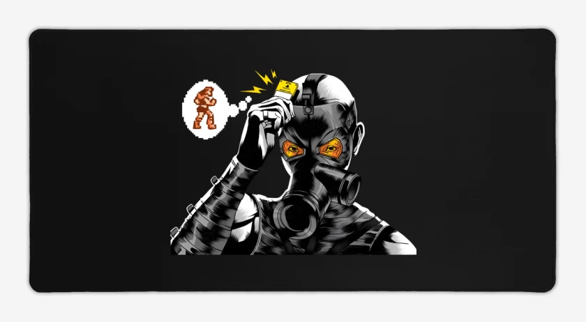Mouse pad Gamer Psycho Memory Card