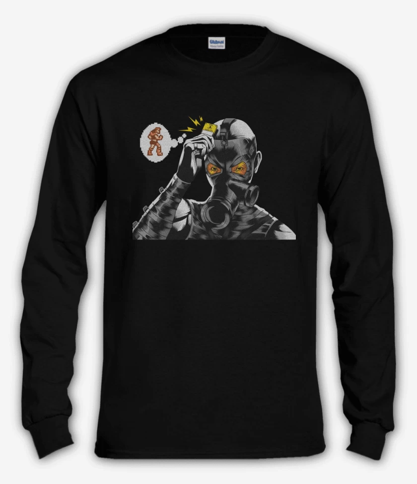 Polera manga larga Psycho Memory Card
