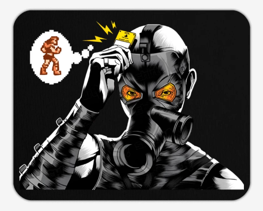 Mousepad Psycho Memory Card