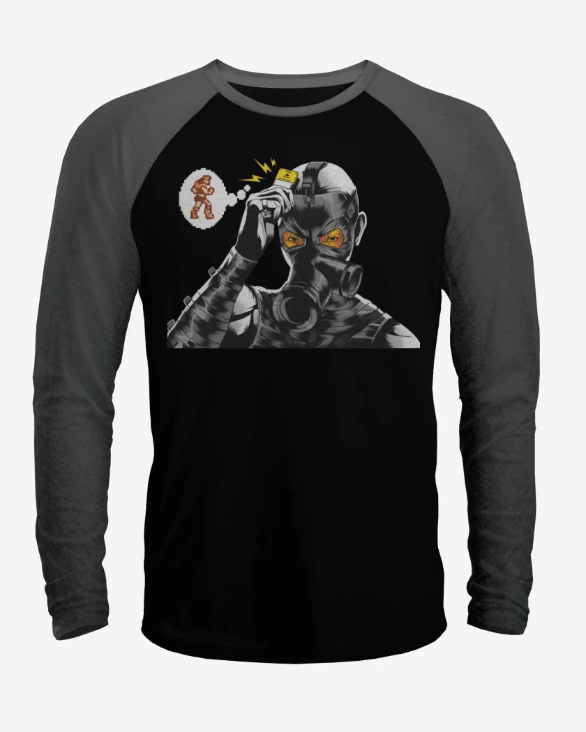 Polera Raglan Psycho Memory Card