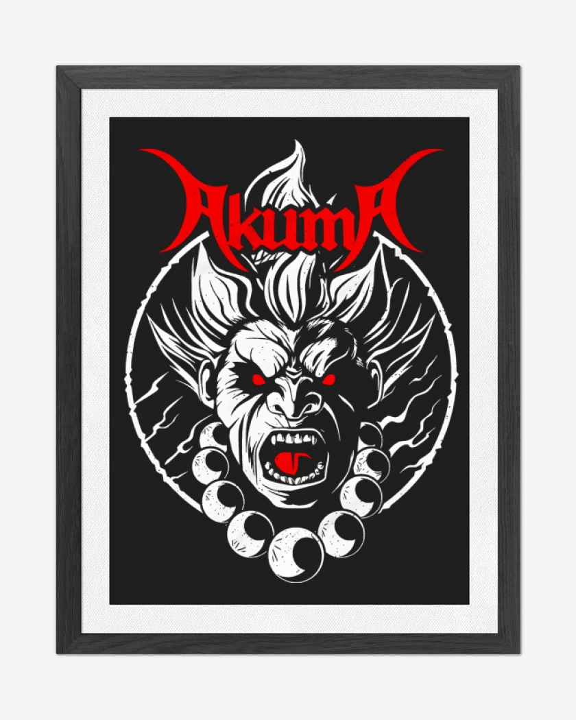 Cuadro decorativo Akuma Metal