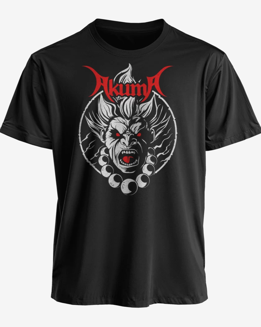 Polera premium Negro de Akuma Metal