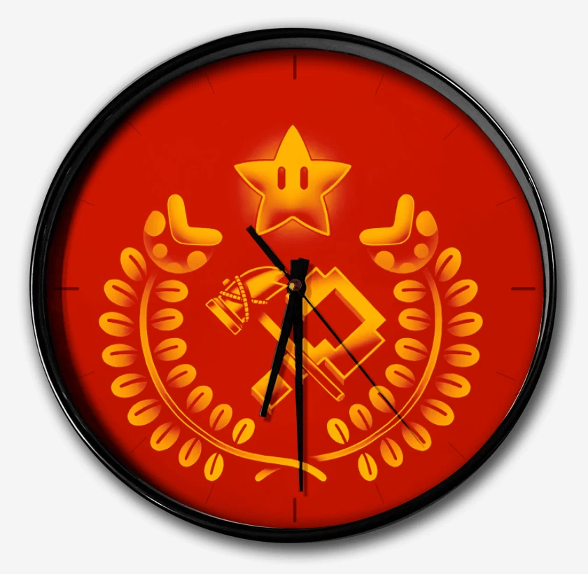 Reloj Rojo de Compañero Fontanero