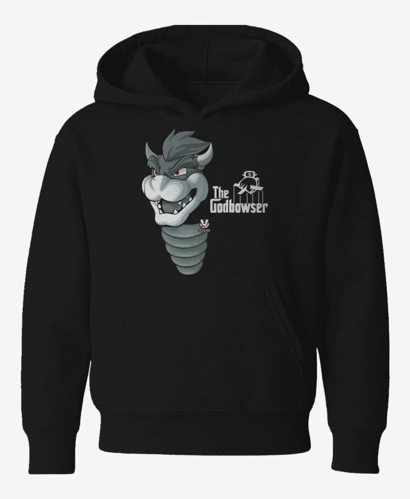 Poleron de niño Negro de The Godbowser