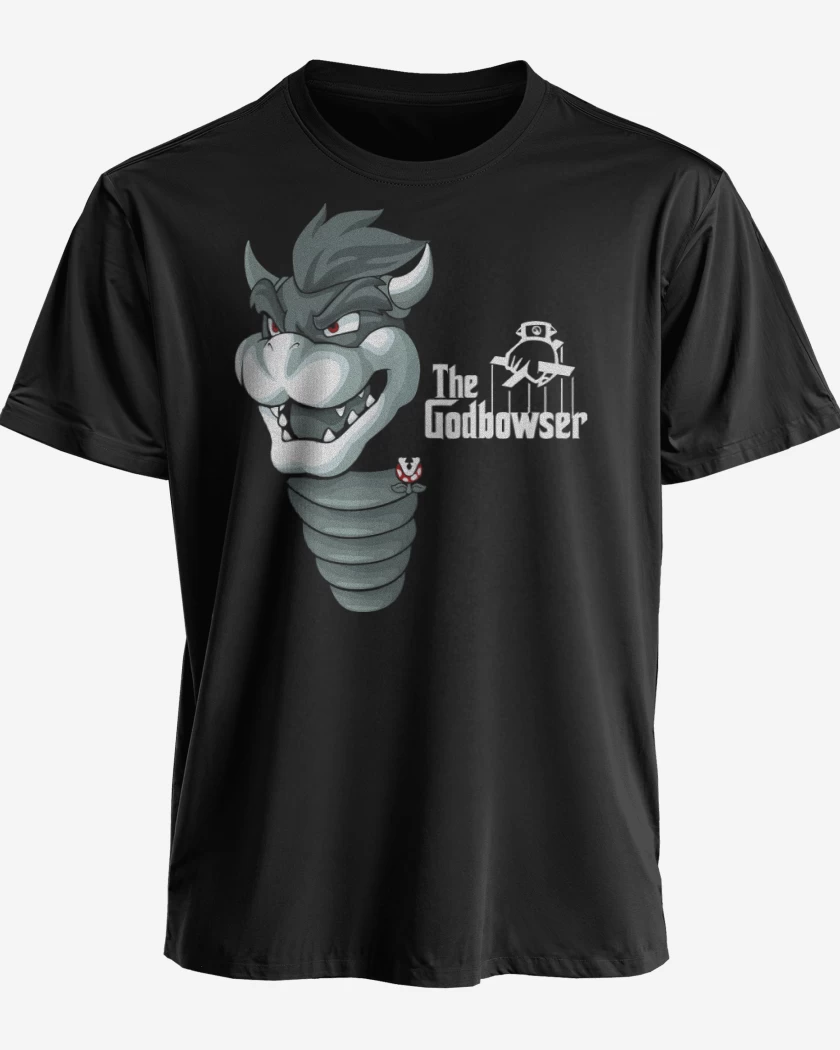Polera premium Negro de The Godbowser