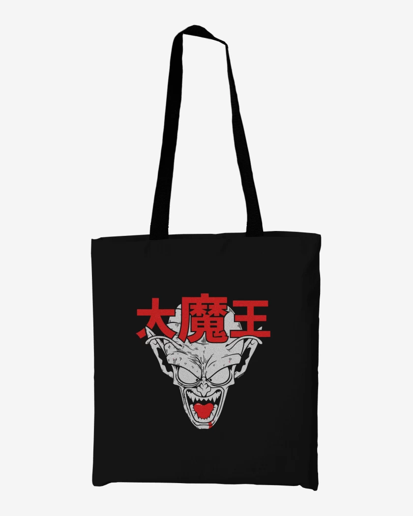 Totebag Negro de Gran Rey Demonio