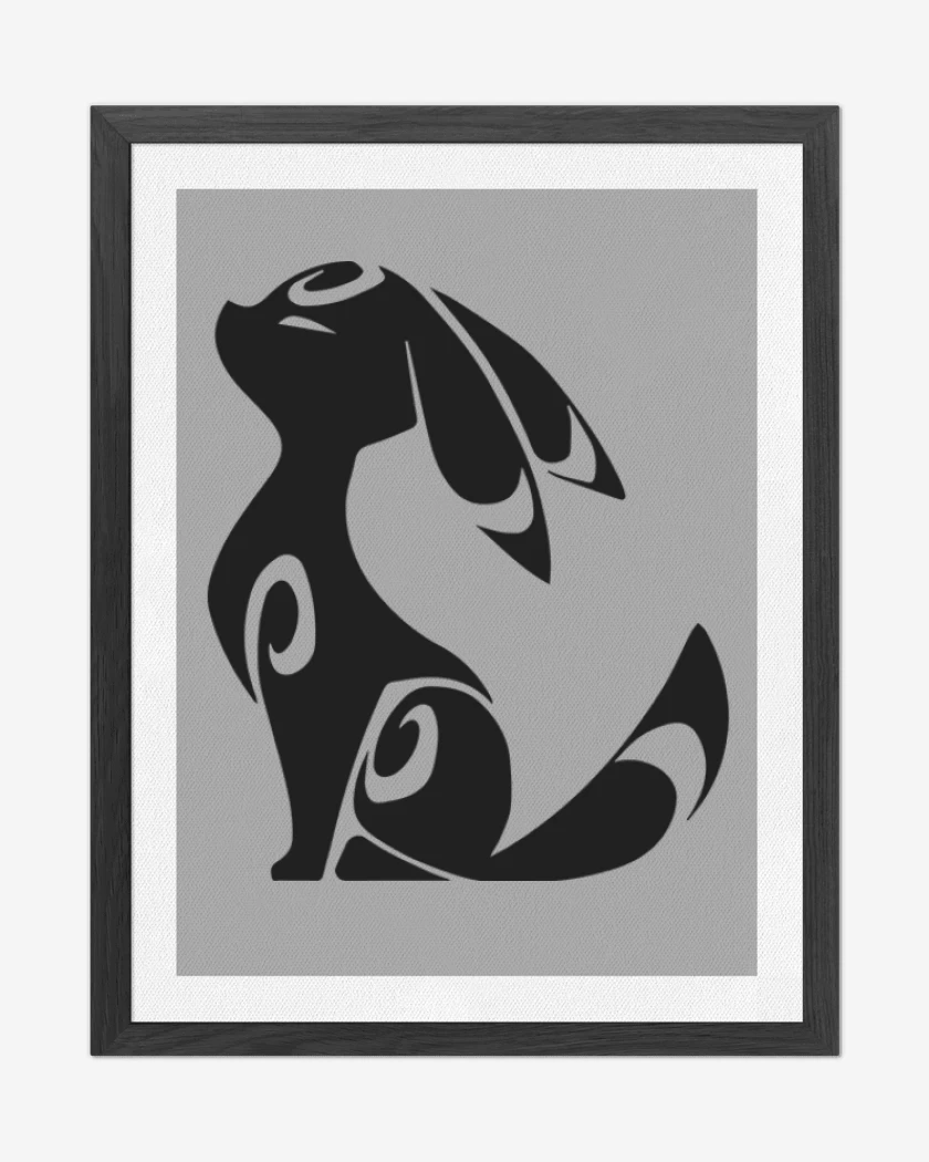 Cuadro decorativo Gris Melange de Umbreon