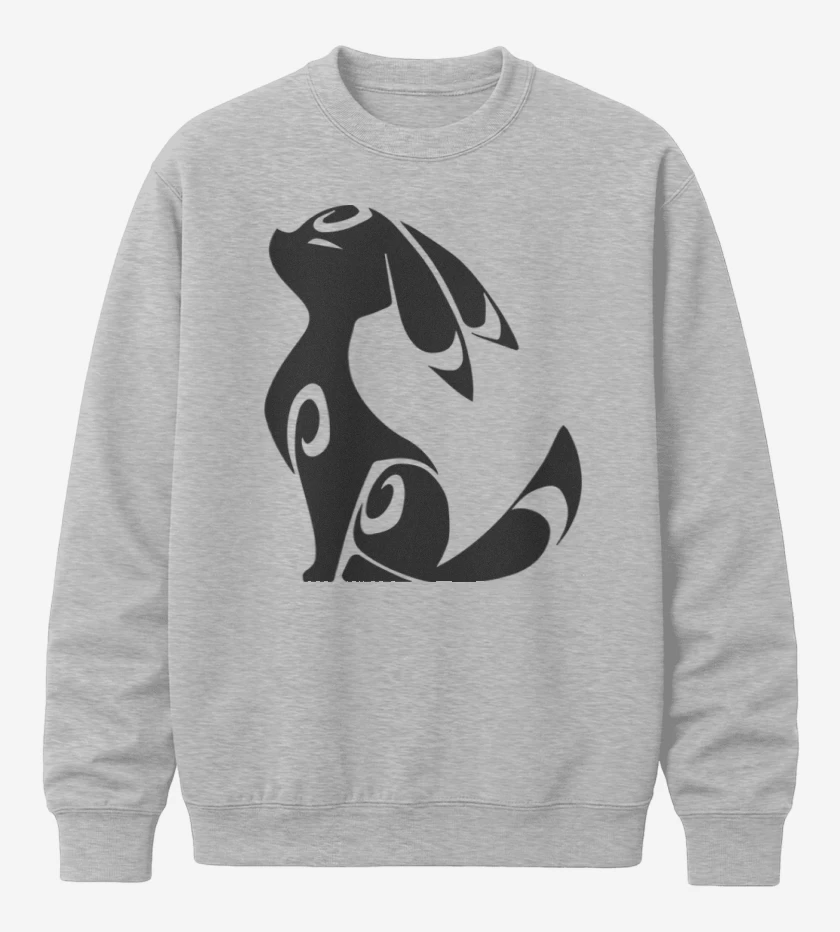 Poleron polo Gris Melange de Umbreon