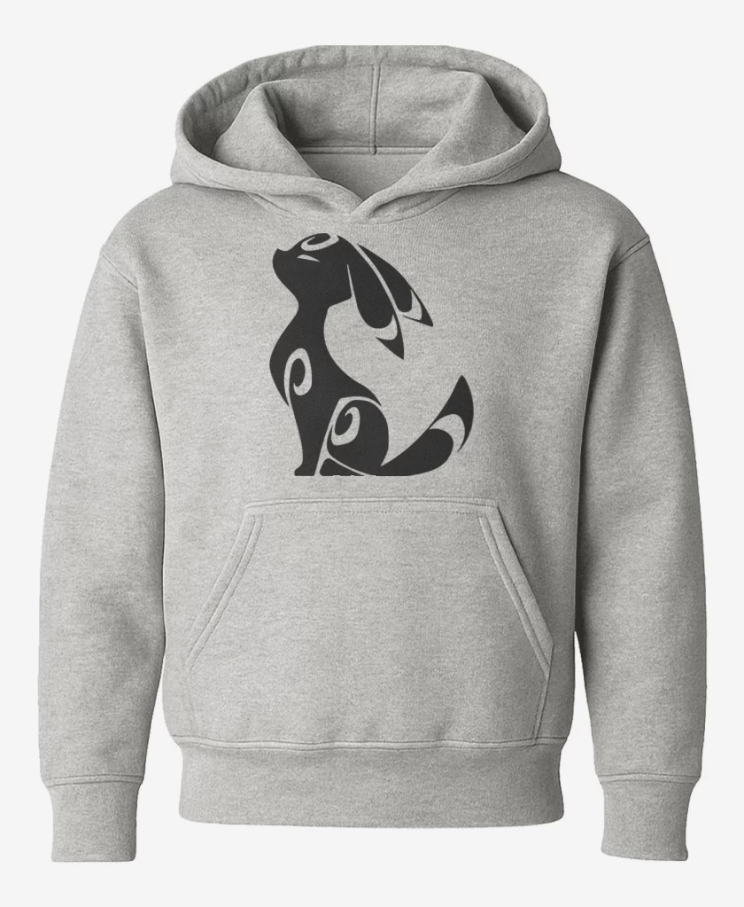 Poleron de niño Gris Melange de Umbreon