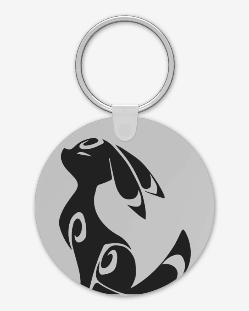 Llavero Gris Melange de Umbreon
