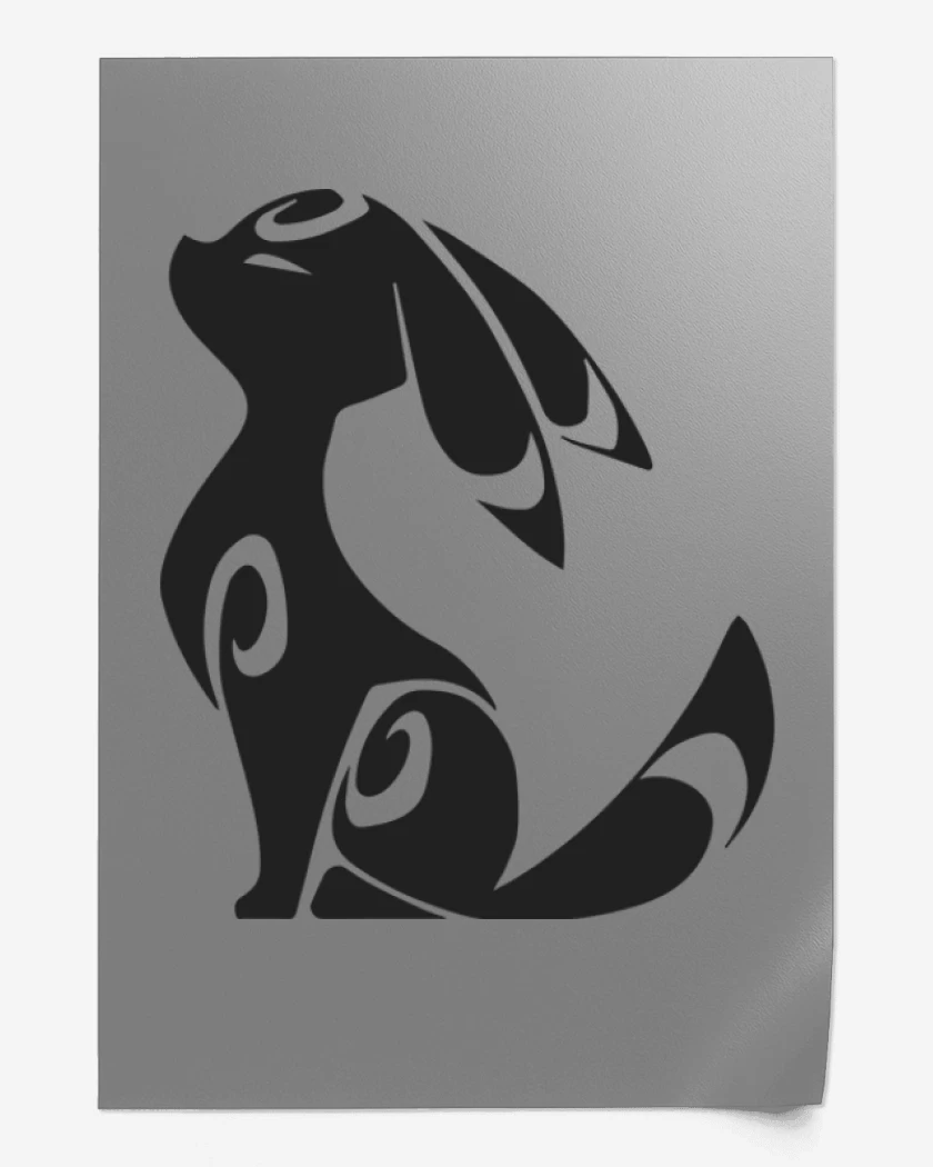 Print Gris Melange de Umbreon