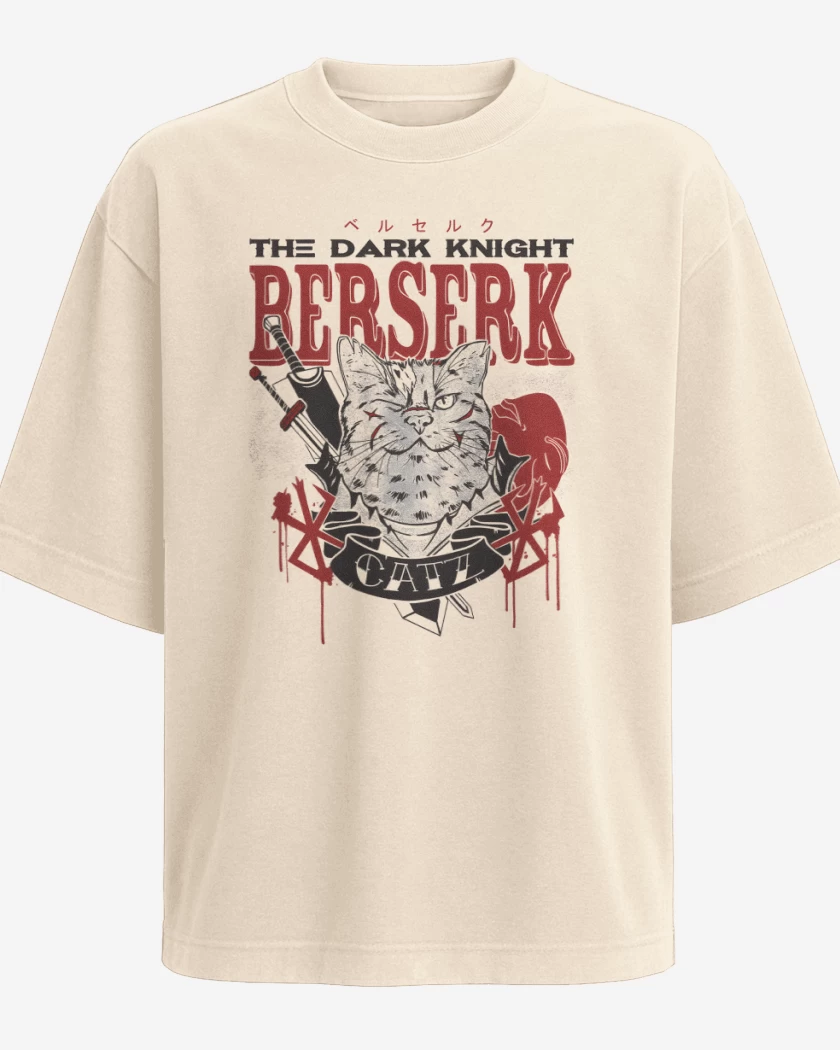 Polera Oversize Gato Guts