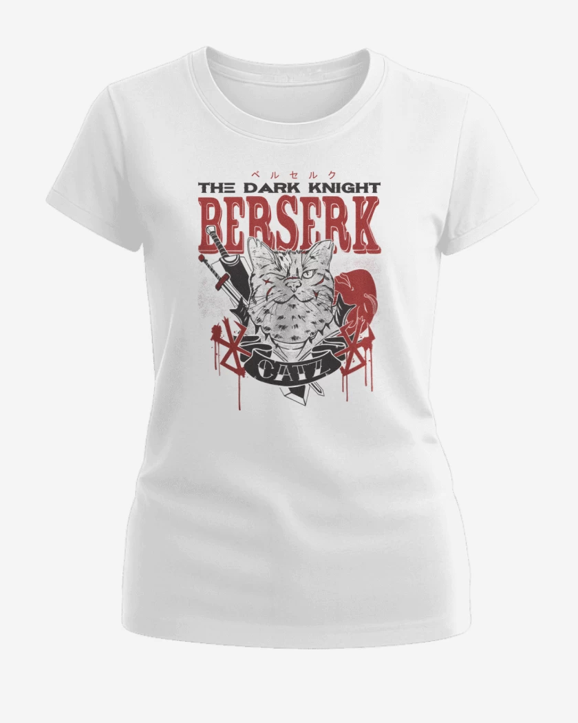 Polera de Mujer Blanco de Gato Guts