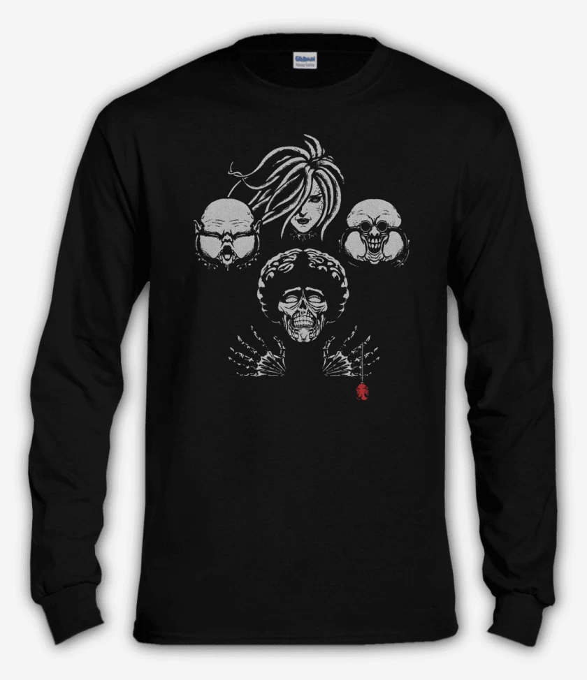 Polera manga larga Negro de God Hand Rhapsody
