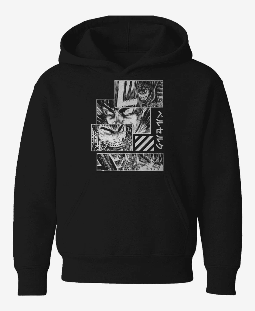 Poleron de niño Negro de Ira de Guts