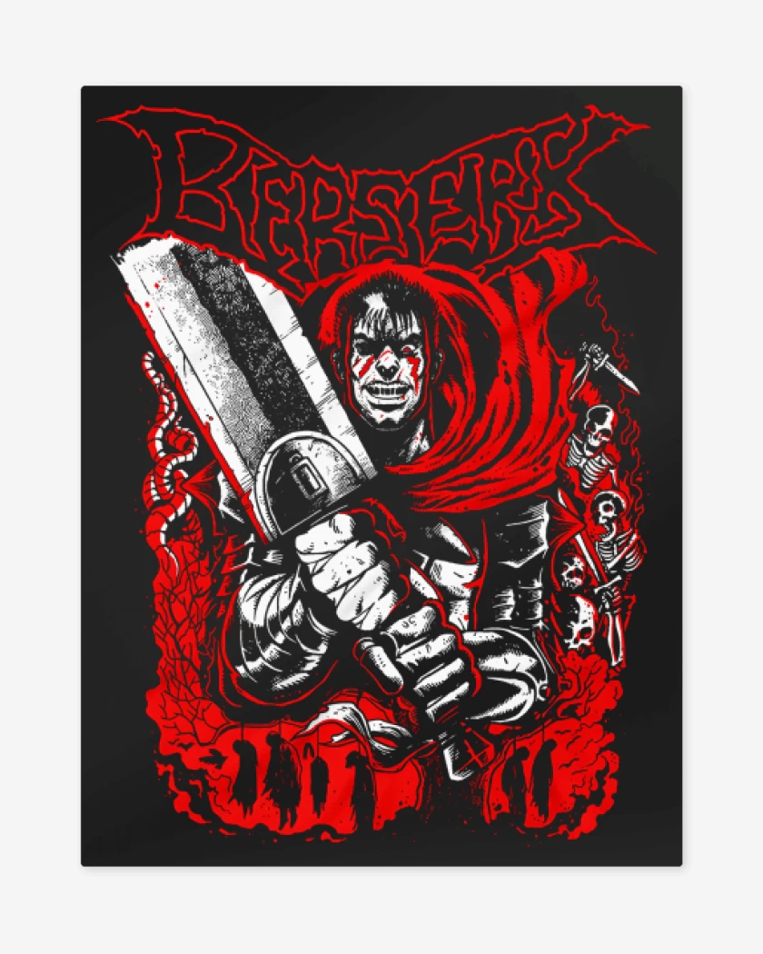 Print metalico Bloody Guts