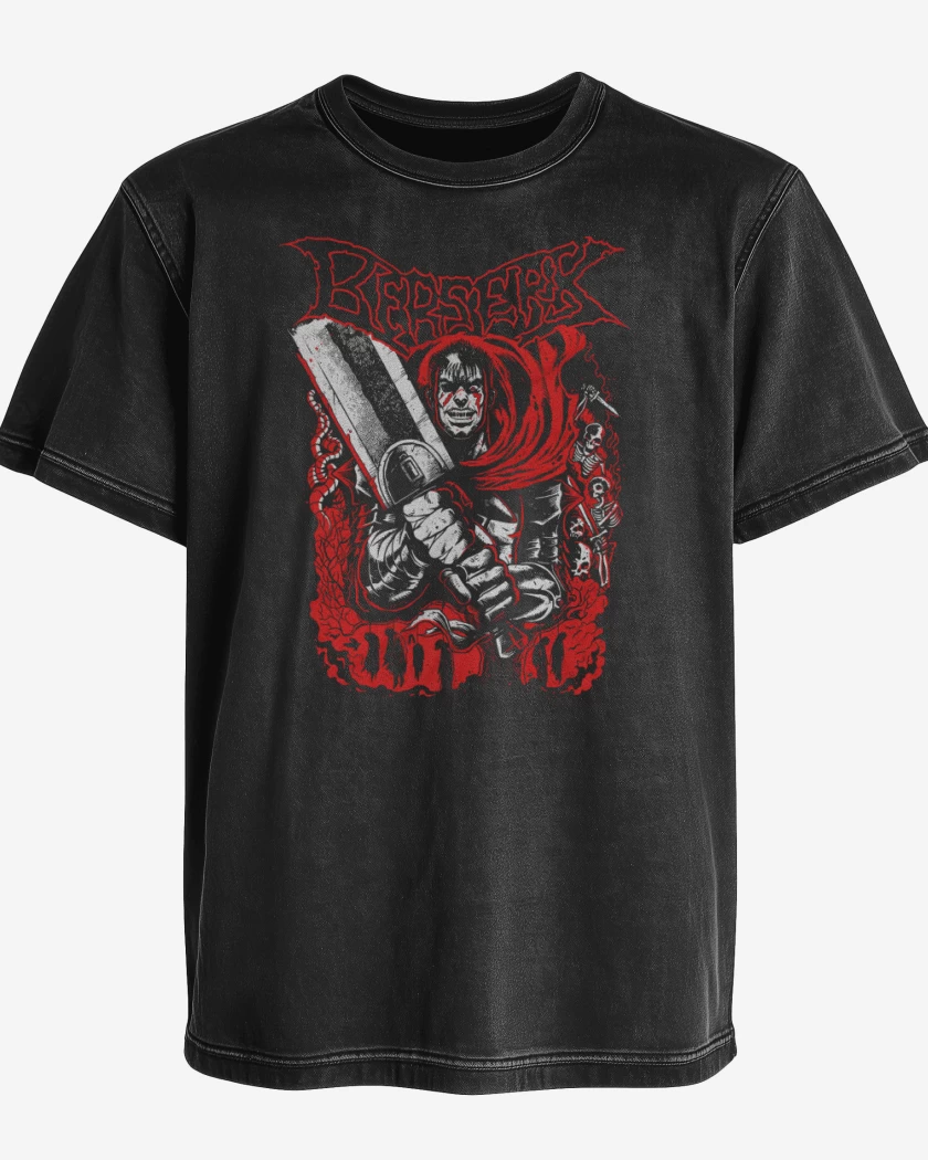 Polera desgastada Bloody Guts