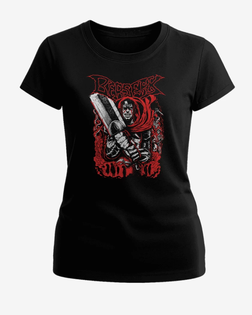 Polera de Mujer Negro de Bloody Guts